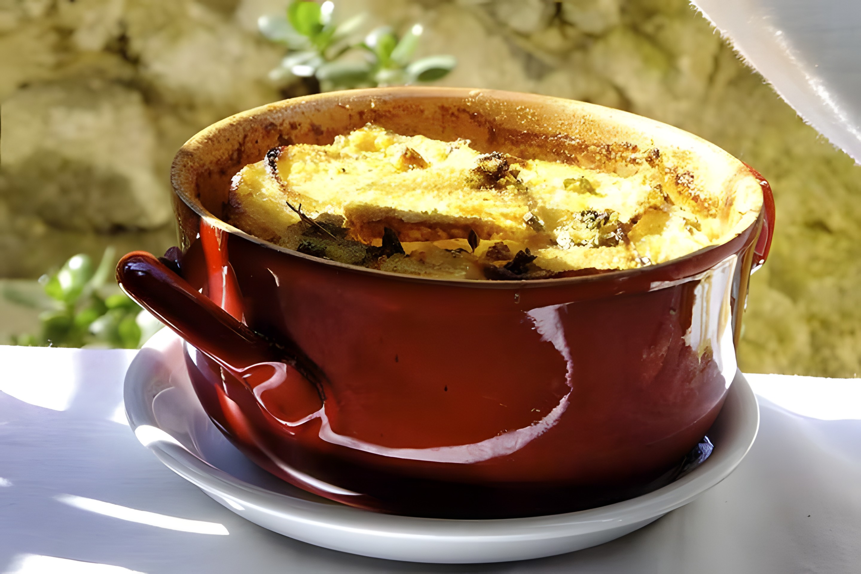 Rezept Tiella Barese kombiniert mit apulischem Wein