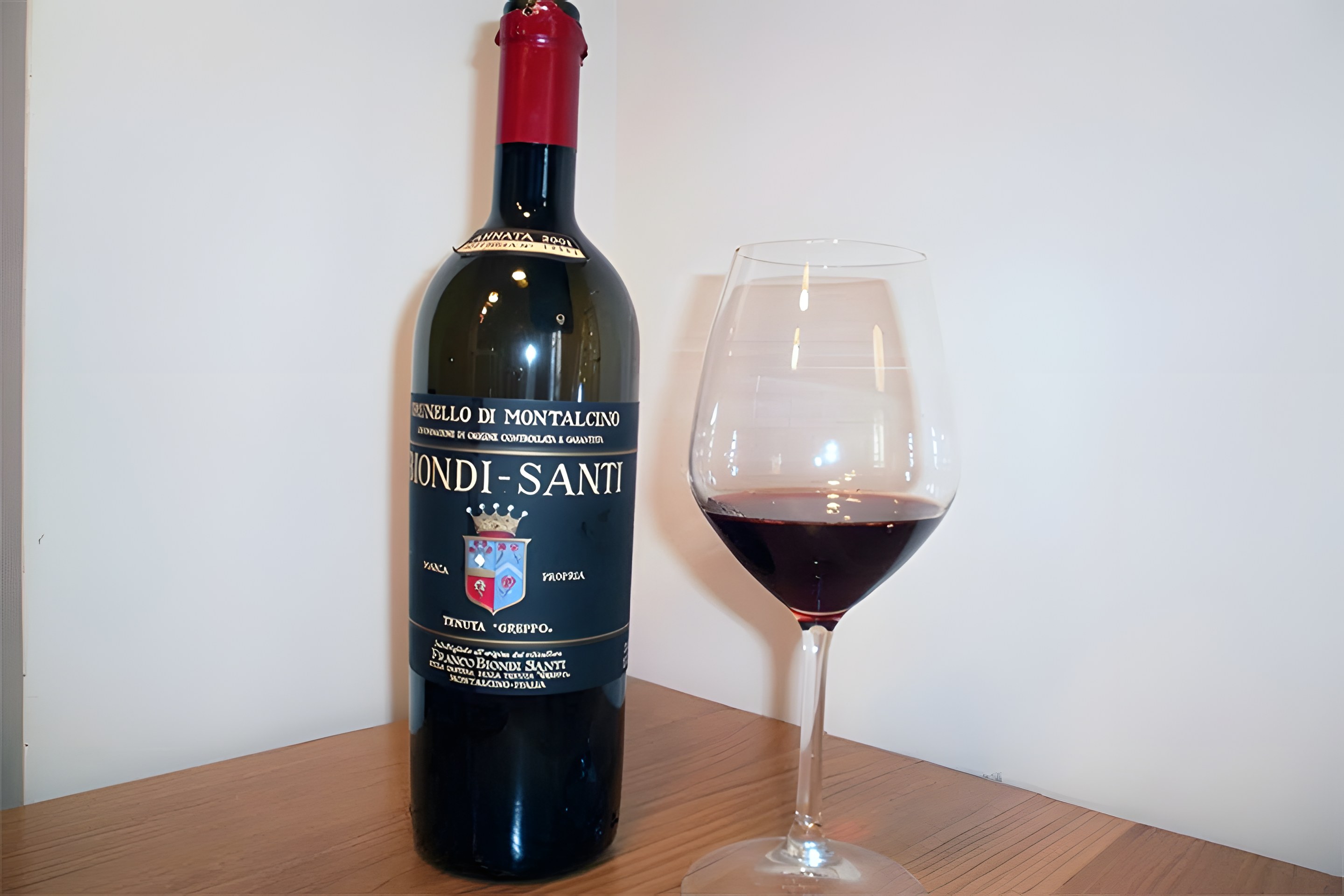 Brunello di Montalcino Biondi Santi 2001, il Brunello