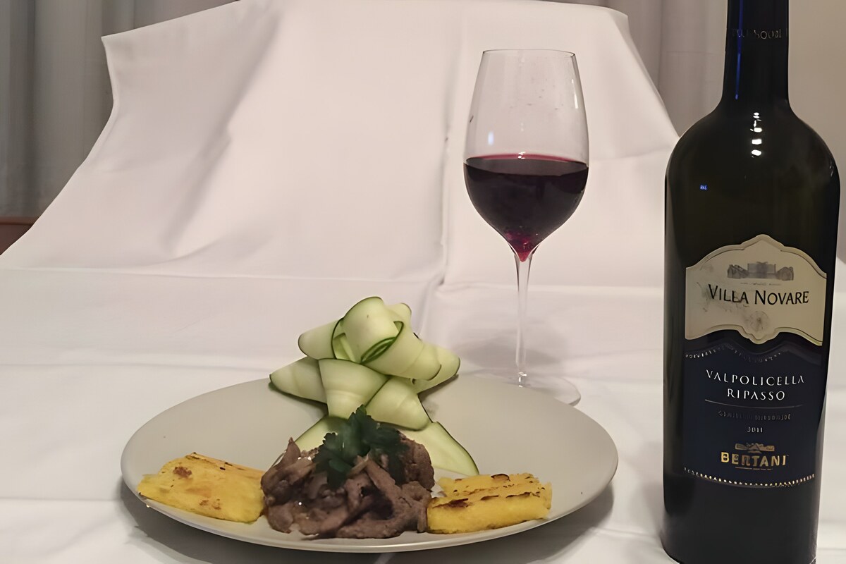 Fegato alla Veneziana e Valpolicella Ripasso