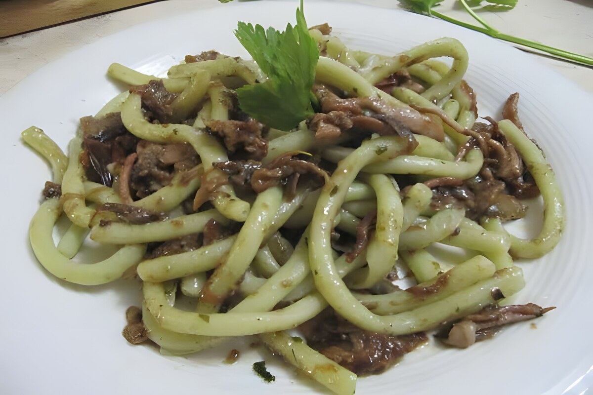 Ricetta Fusilli al cedro e calamari: al calice vino siciliano